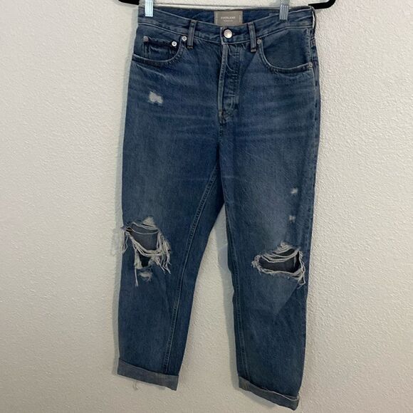 EVERLANE- The cheeky jean- distressed- Size 26 - Picture 2 of 11
